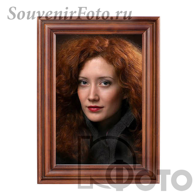 Фоторамка Хофманн, Мод. 920, 15х20 см. Натуральное красное дерево