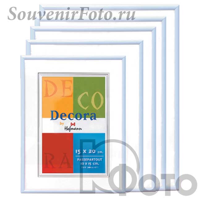 Фоторамка Hofmann, 10х15, Мод. 45-BL, Белая